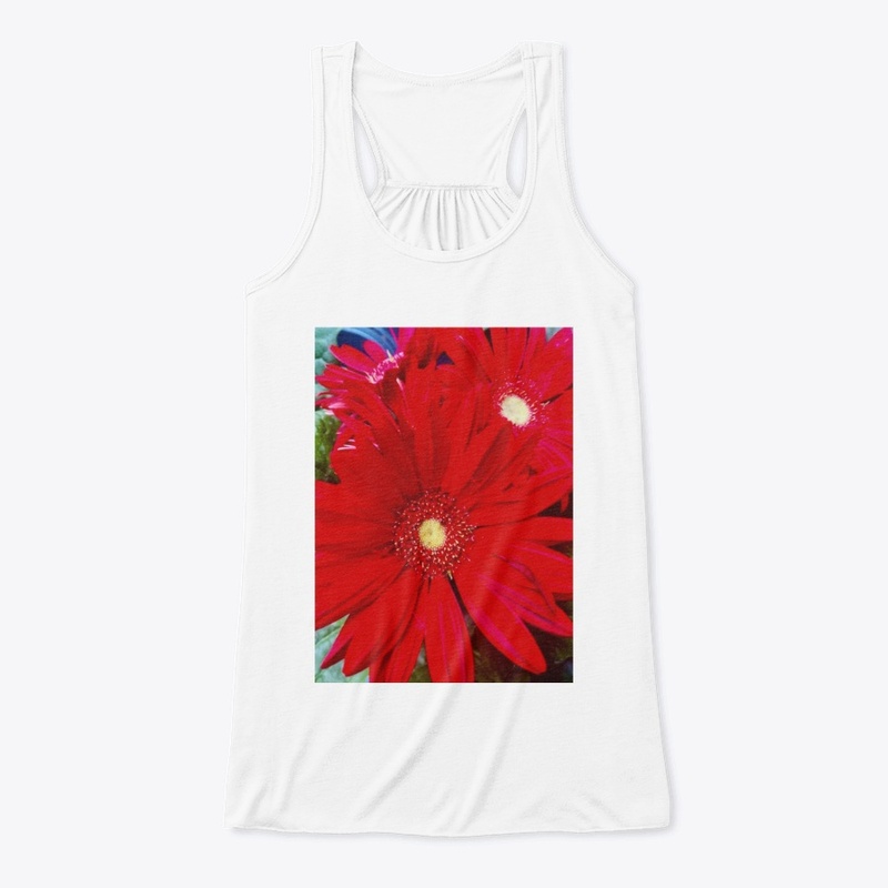 Red Flowers Merchandise 
