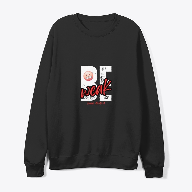 Be Weak (Red-Wht-Blk over Blk/Navy)