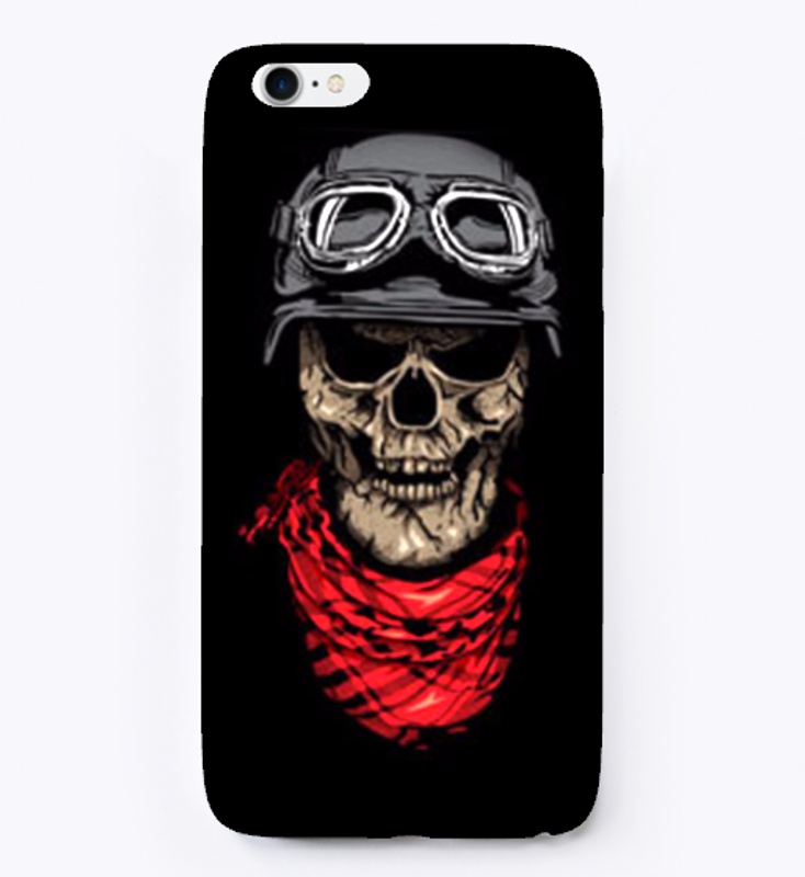 Skull iPhone Back Part 