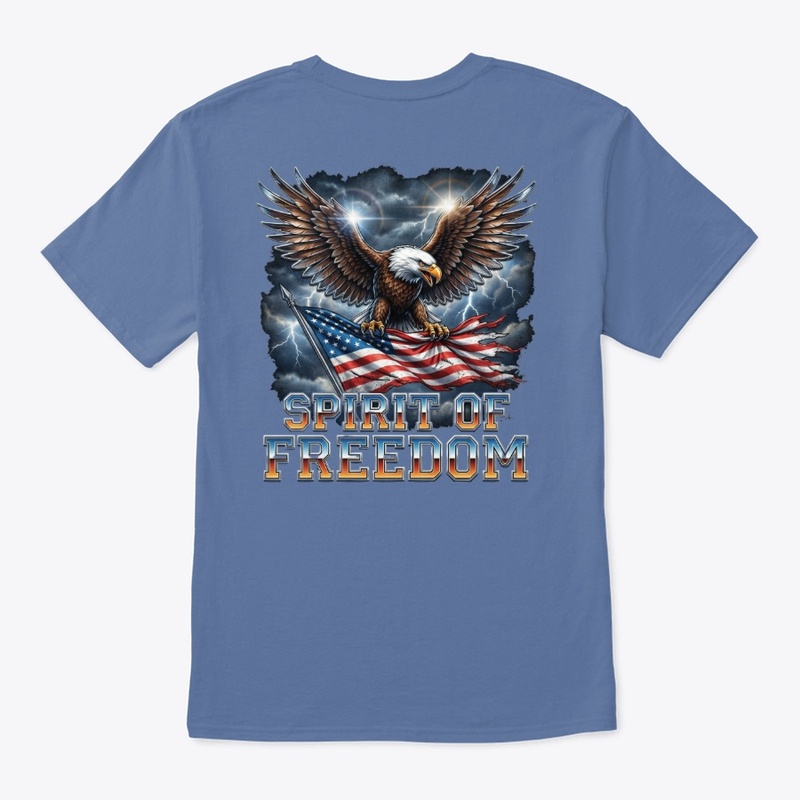Spirit of Freedom Patriotic Eagle Tee