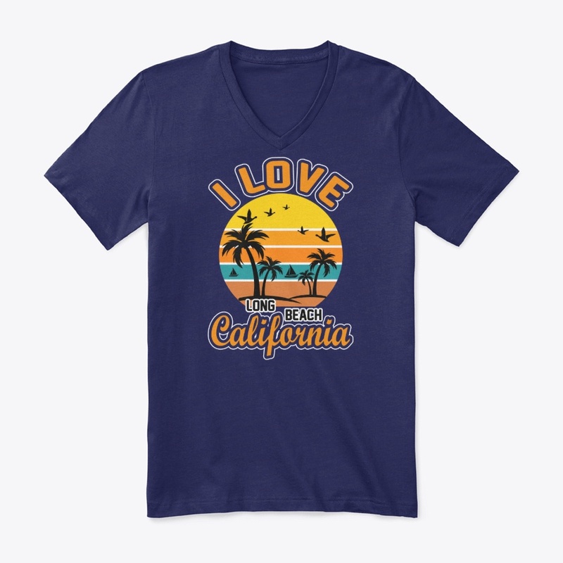 Long Beach California - Summer T  Shirt 