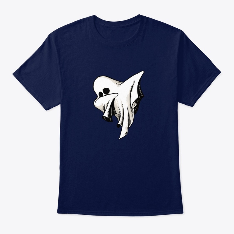 halloween dabbing ghost