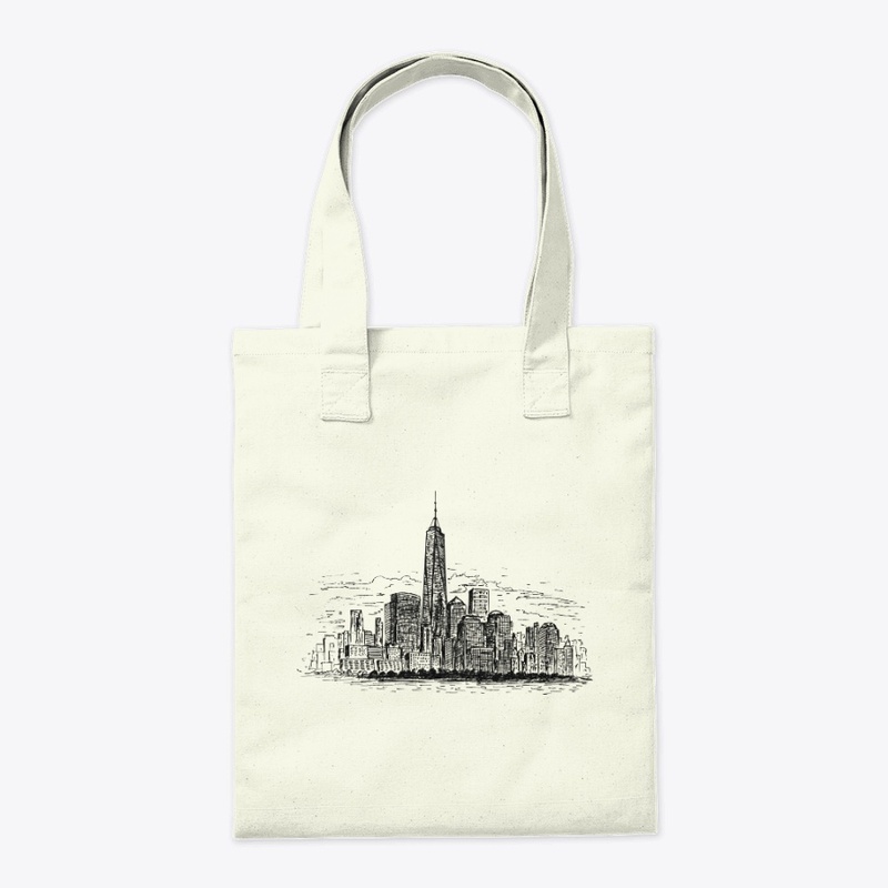 NYC Freedom Tower Tote Bag