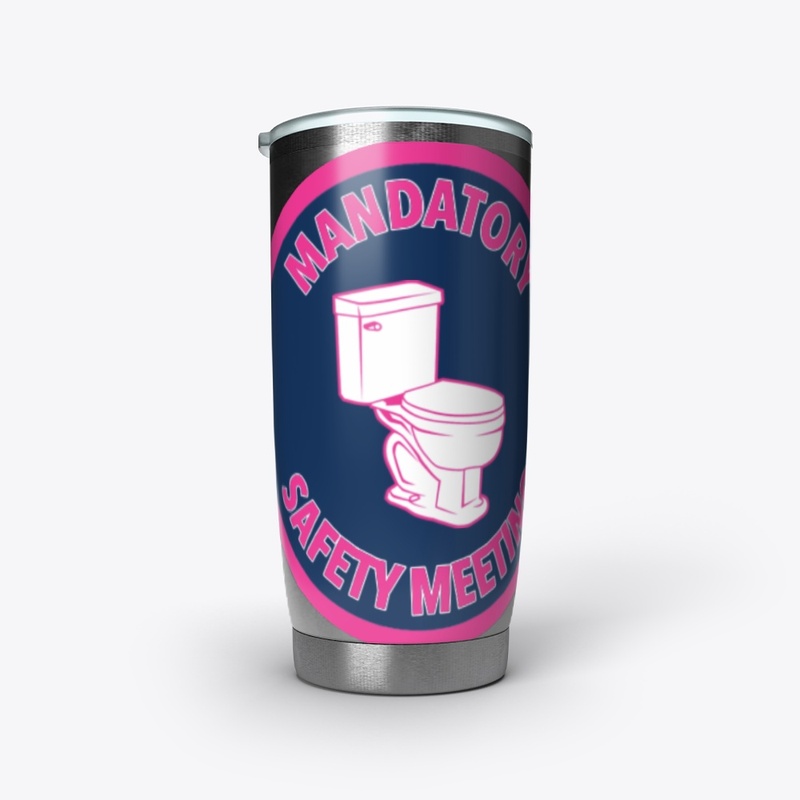 Mandatory Safety Meeting pink