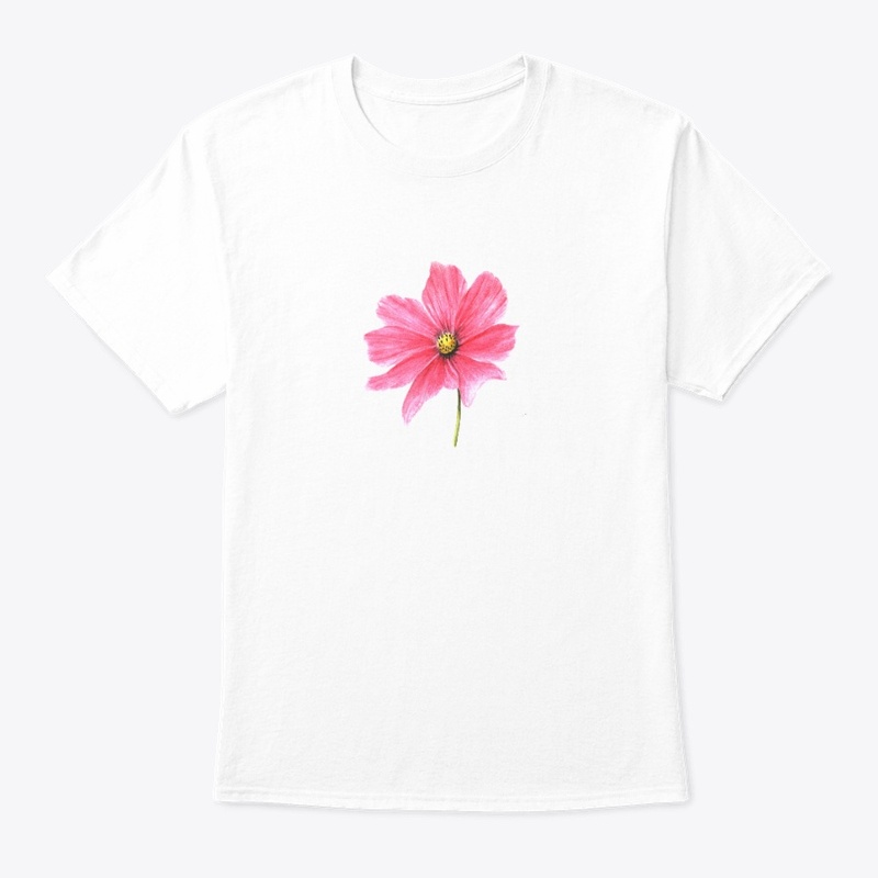 Pink Flower -Drawing