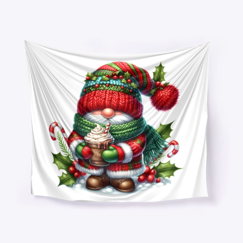 Cookie-Loving Cozy Gnome