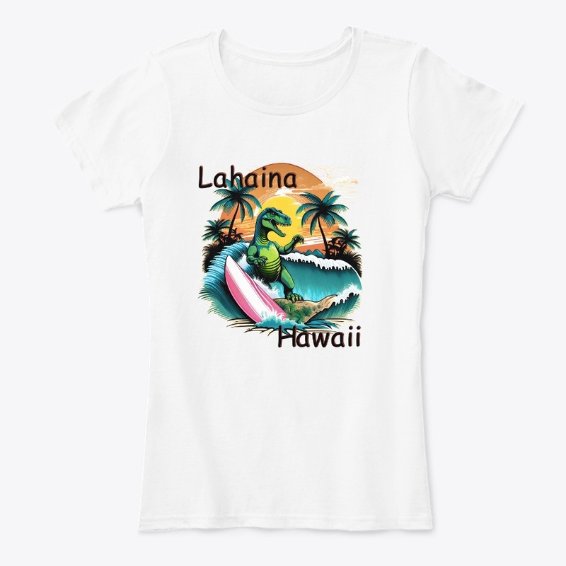 Surfing Dino Lahaina