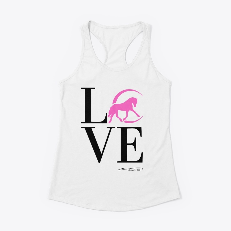 L.O.V.E. Horse Pink