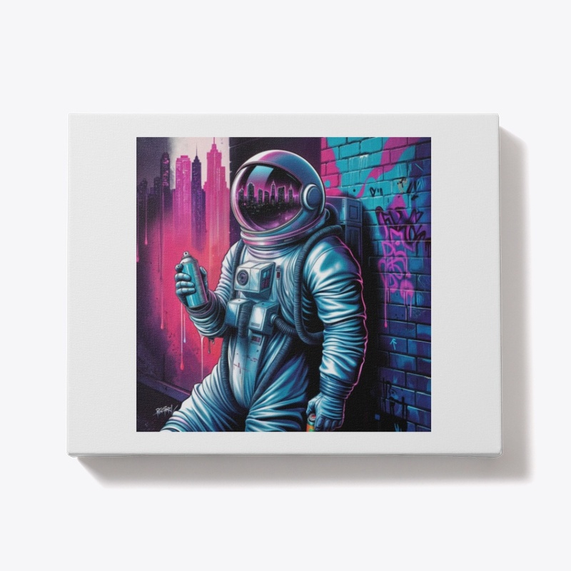 Urban Graffiti Astronaut