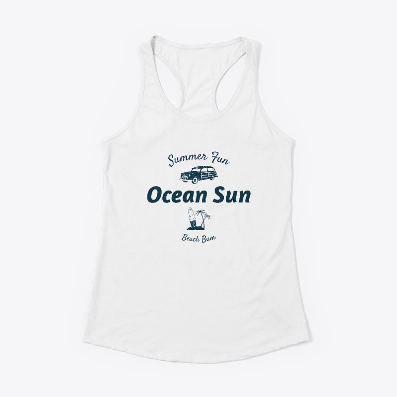 Summer Fun Ocean Sun Beach Bum