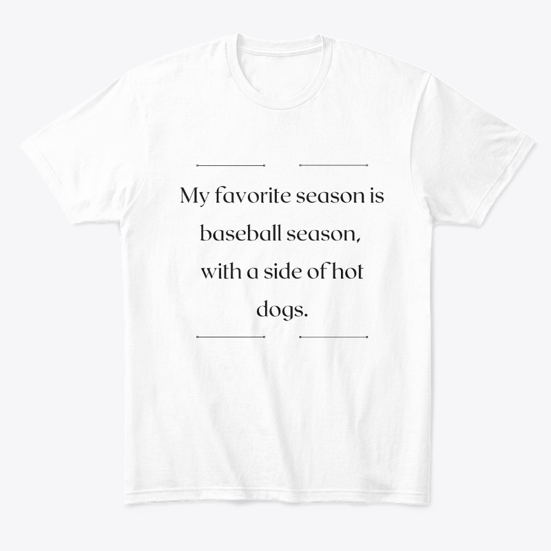 My favorite season: baseball!
