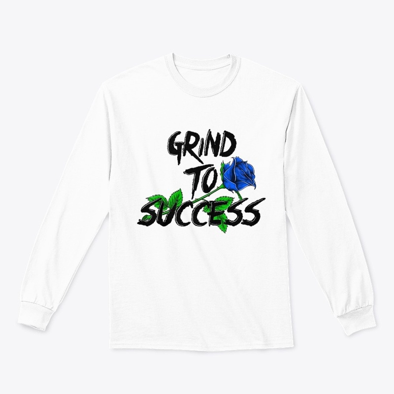 Grind To Success V1 (Black/Blue Rose)