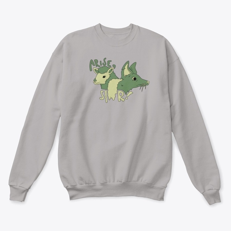 Arise, Sir! Shwolf Crewneck