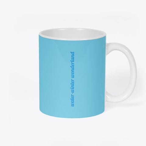Clever Fox Mi Mug Pastel Blue T-Shirt Back