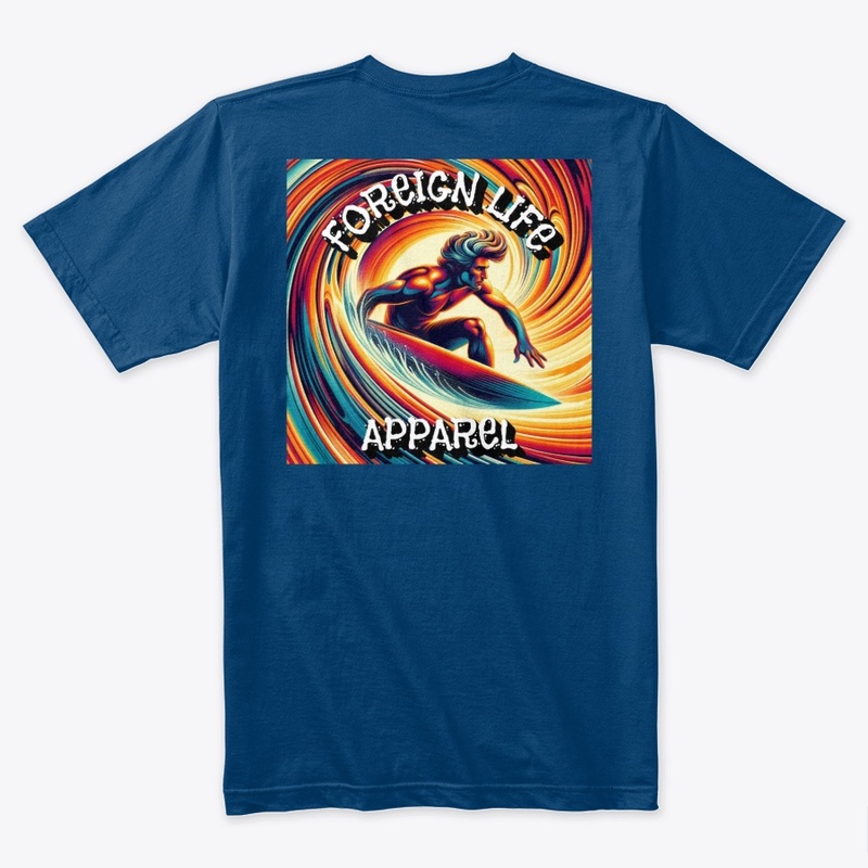 Foreign Life Surreal Surf Poster
