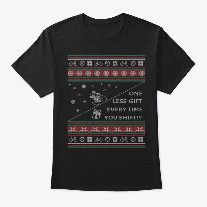 Ugly Christmas Cycling Gift Shift