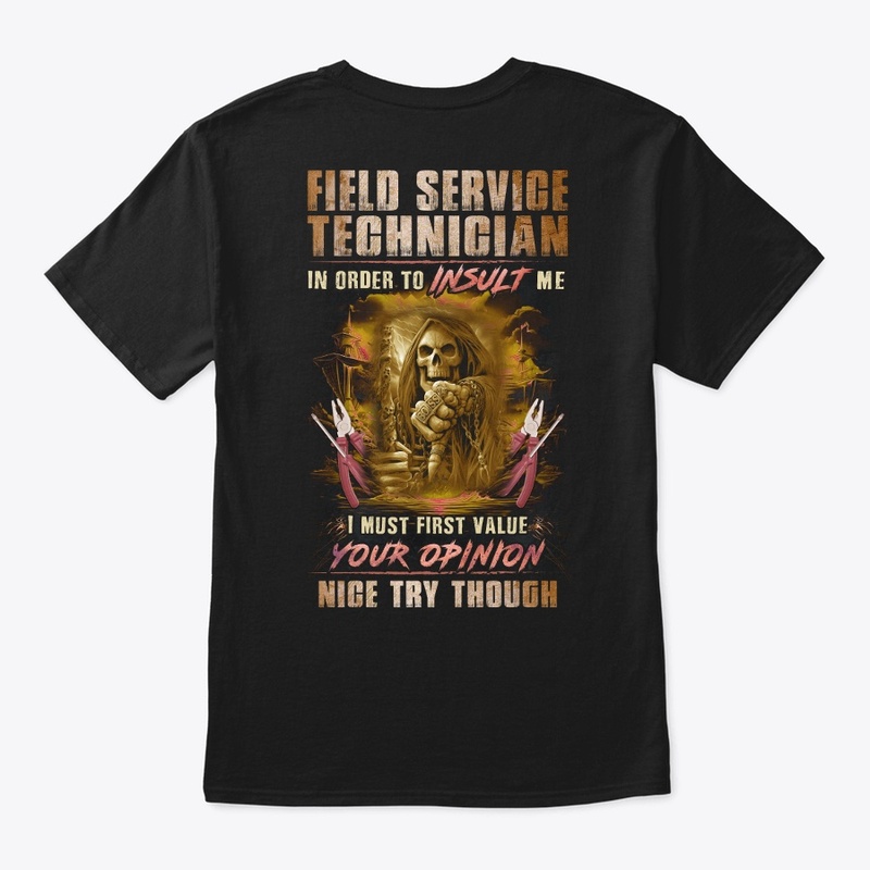 Tough Field Service Technician Hoodie 