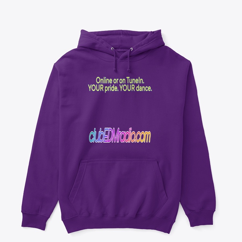 clubEDMradio pride shirt