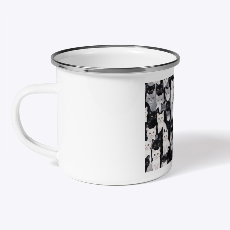 Cat loving mug