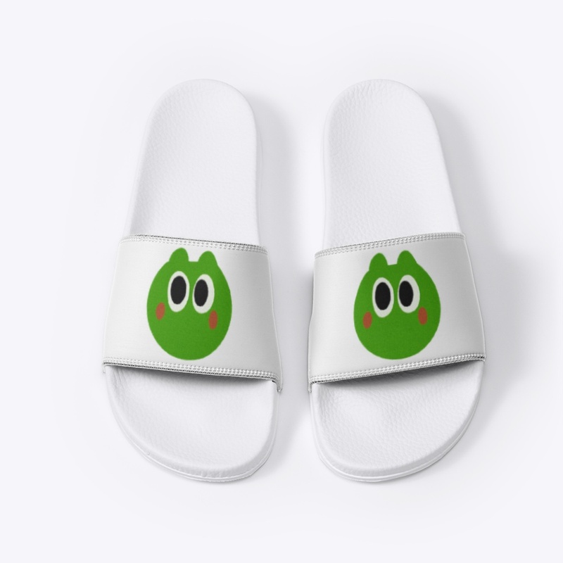 COMME DE GRENOUILLE GREEN SLIDES