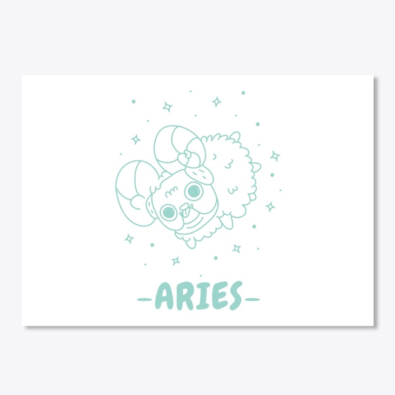 Aries Zodiac Sign Dog