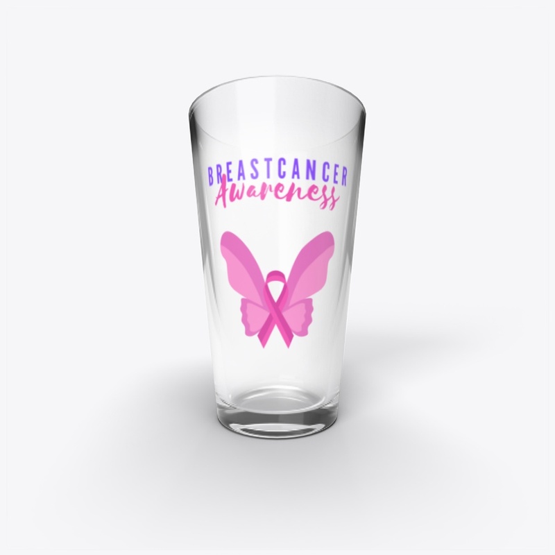 Breast Cancer Awareness - Butterfly Line