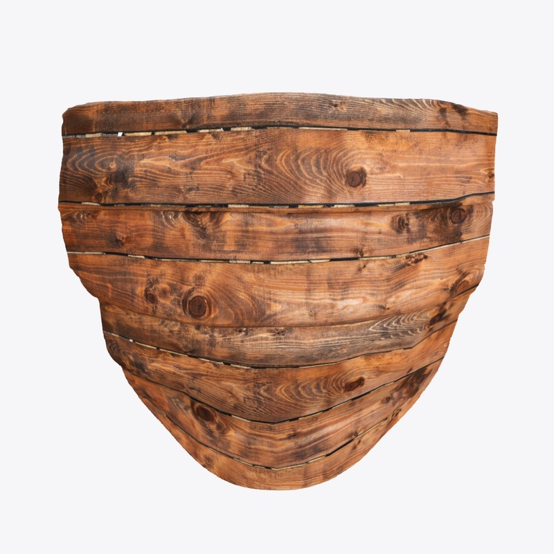 Wood Face Mask