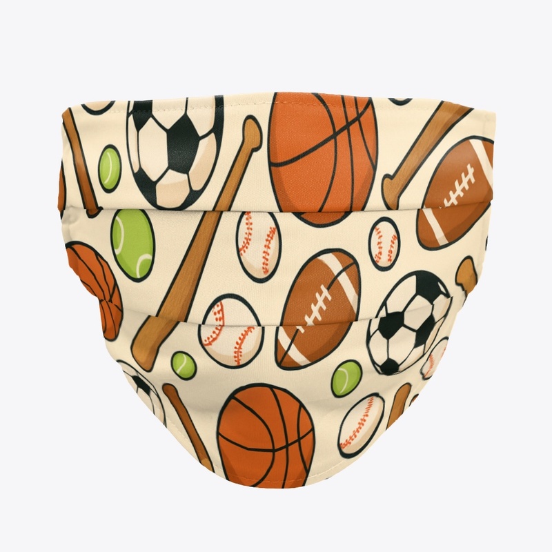Play Hard: Sports Gear Collage