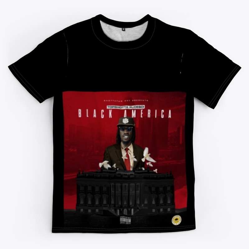 Black America T- Shirt