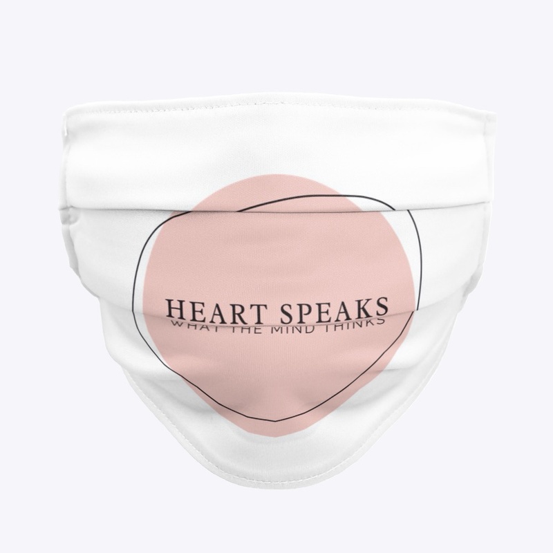 Heart Speaks Cloth Face Mask