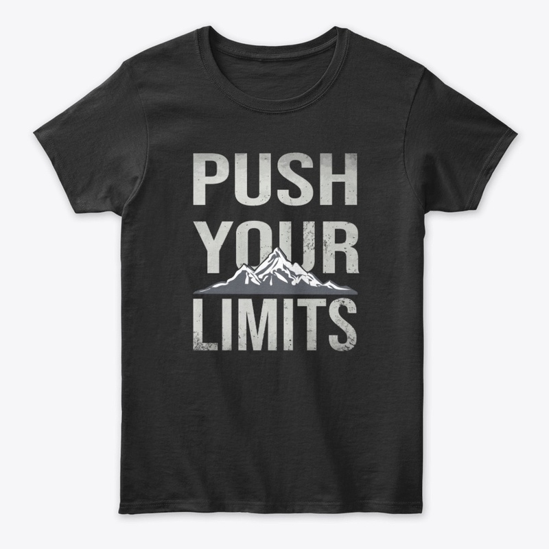 Push Your Limits Typography T-shirt