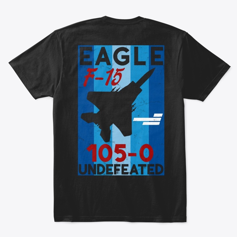 Undefeated F-15 (graphic on back)