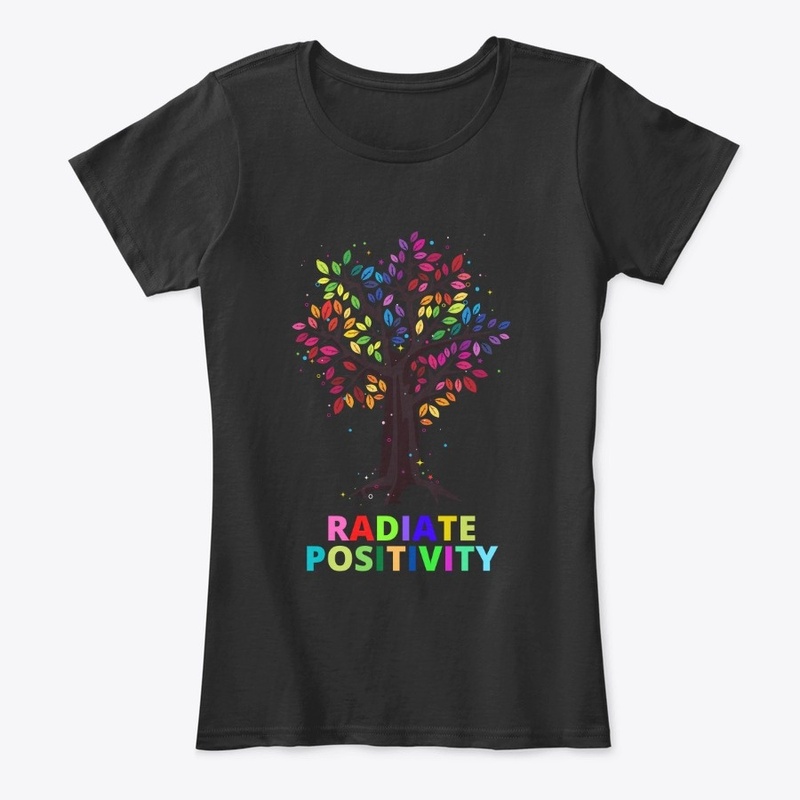 Radiate positivity - yoga shirt