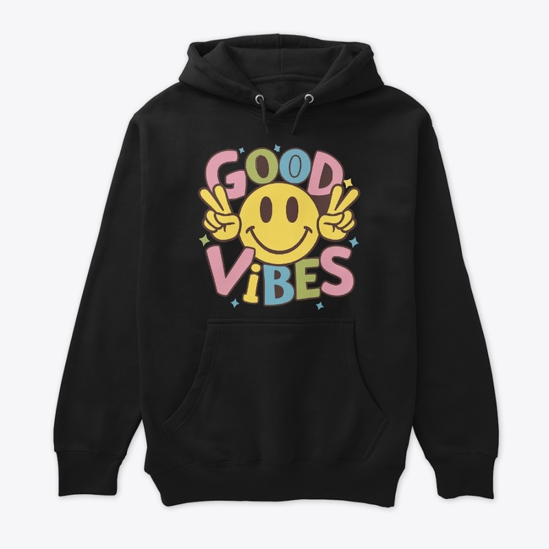 Good Vibes Typography T-shirt