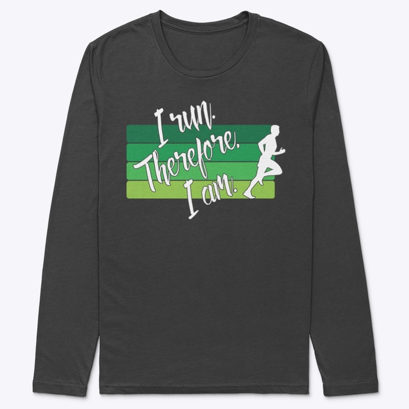 I Run. Therefore, I Am. (Male - Green)