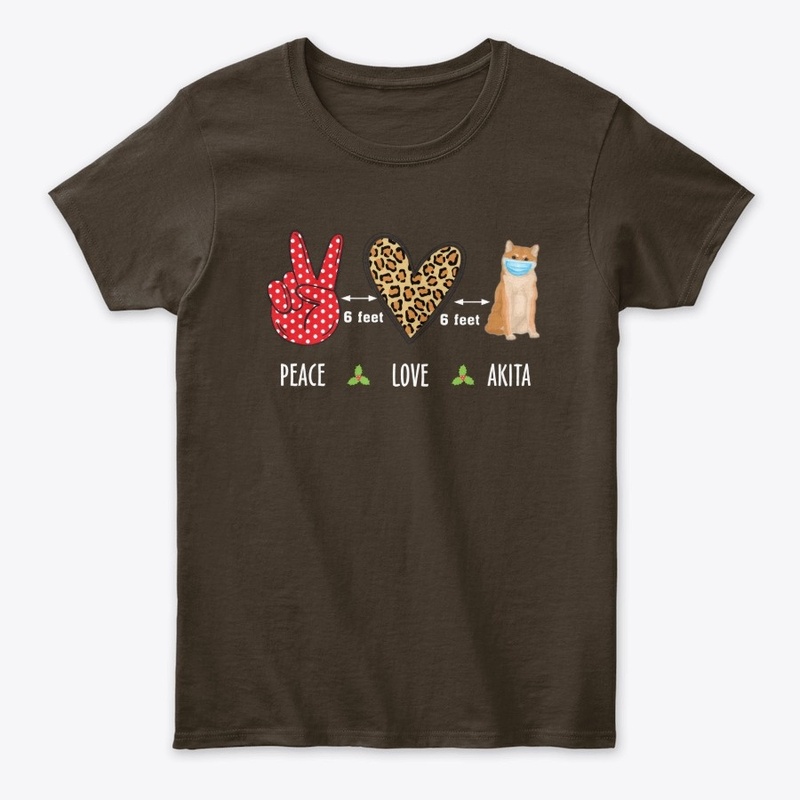Peace Love Akita shirt