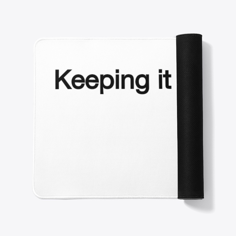 Keeping it simple keyboard mat