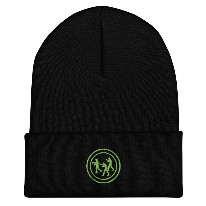 Three Zombies Beanie - Green