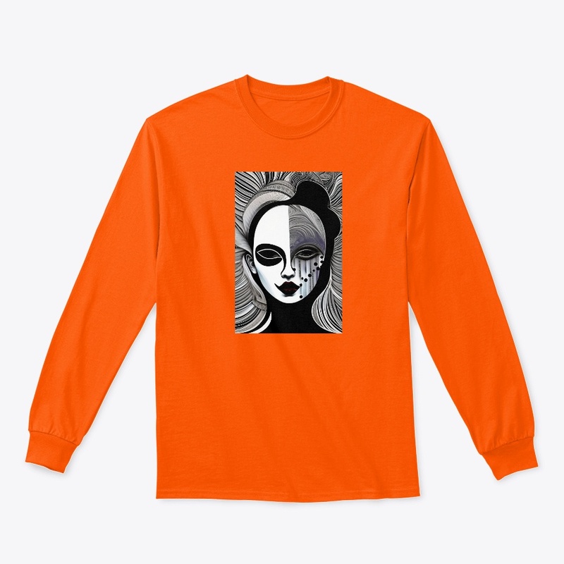 Creepy Face by Lines Product