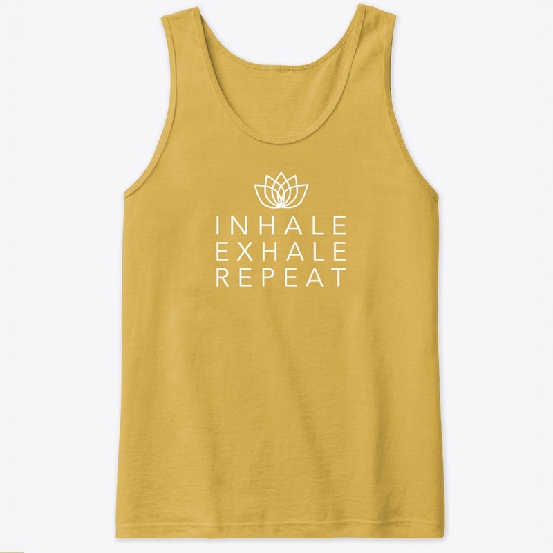 Inhale - Exhale Lotus Flower Yoga Design
