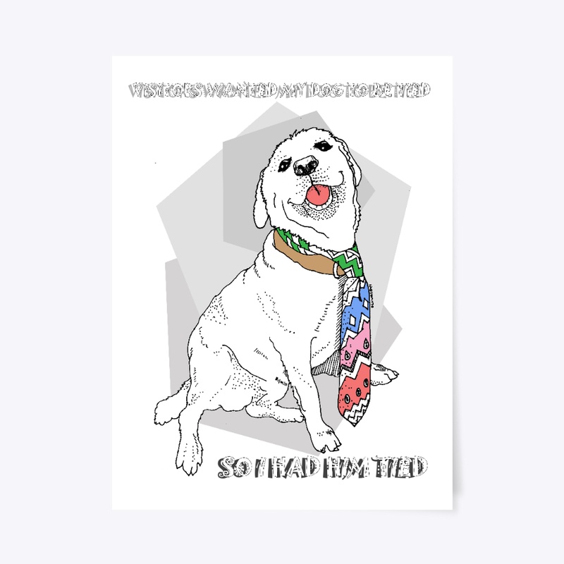 Dog Tied funny meme