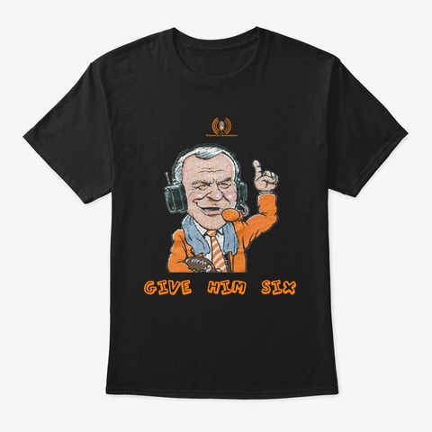 John Ward Gh6 Black T-Shirt Front