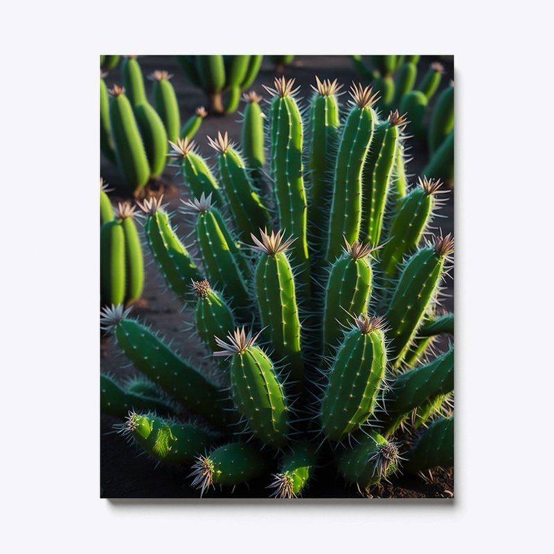 Cactus Canvas Print Wall Art