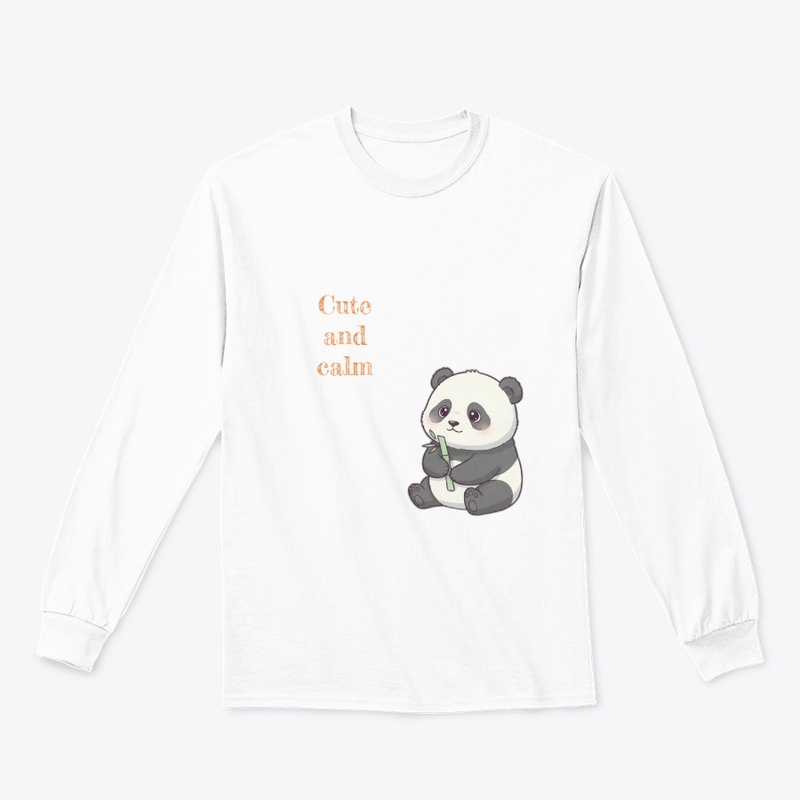 Cute and Calm Panda