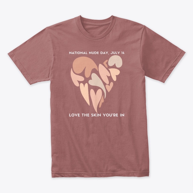 Nat. Nude Day Heart