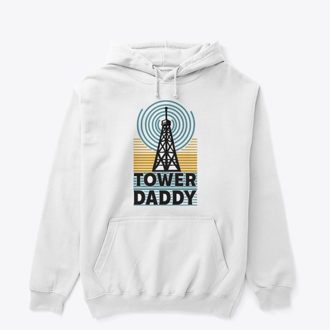 Tower Daddy White T-Shirt Front