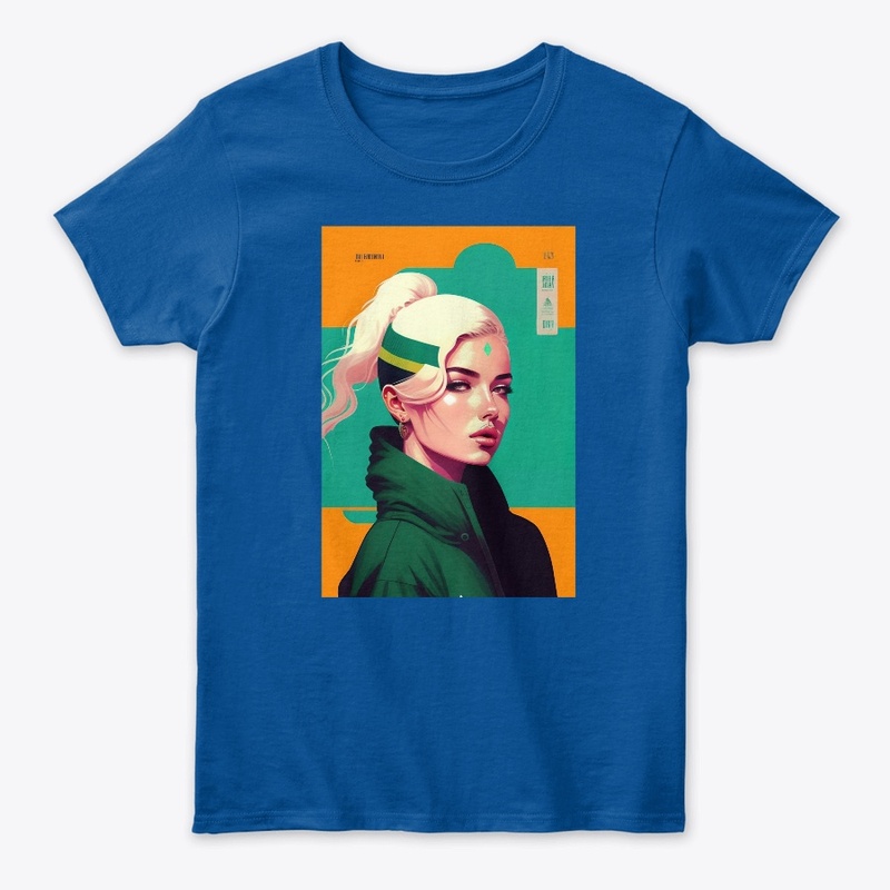 A classy  woman designed tshirts