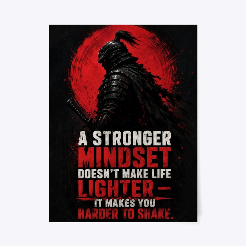 Warrior Mindset Wall Art