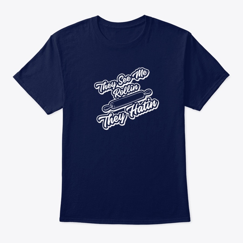 They See Me Rollin' Shirt White Print