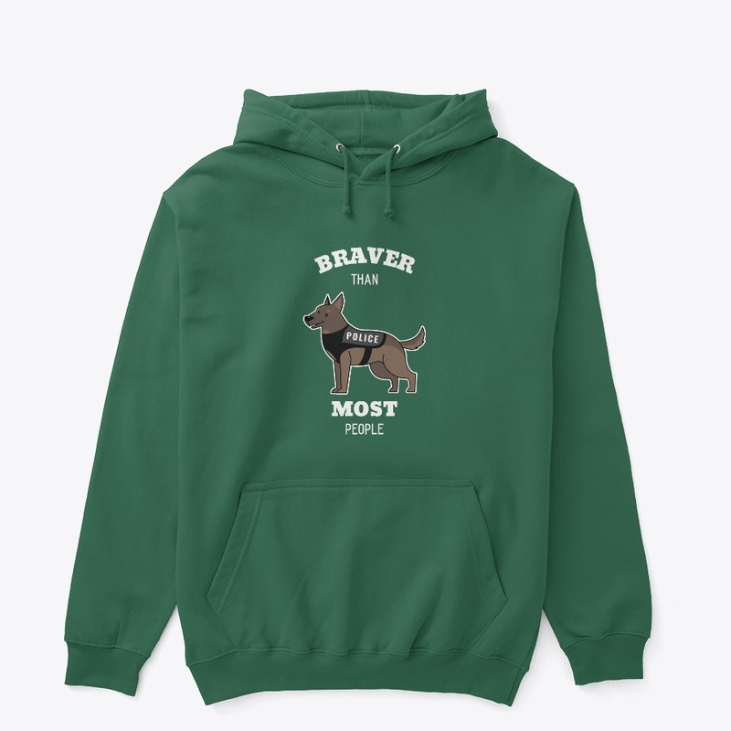 Brave K-9 Dog Hoodie